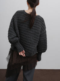 【Et】Alpaca Touch Garter Bolero