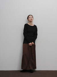 【Et】Muitiway Random Rib Knit Cardigan