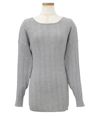 【Et】Muitiway Random Rib Knit Cardigan