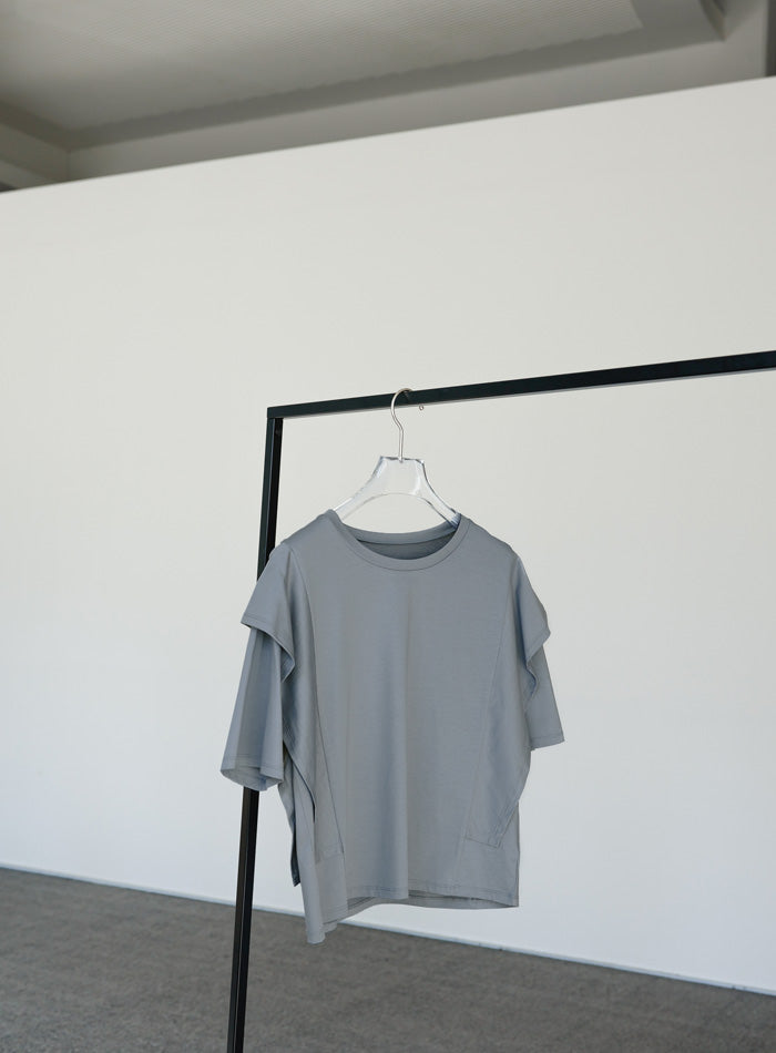 【☆moca5002 ☆】 レースジャガードハーフスリーブトップス【SALE】 – SELECT MOCA