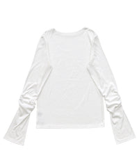 【Et】Slit Sleeve Tops