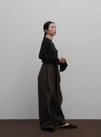 【Et】Slit Sleeve Tops