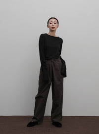 【Et】Slit Sleeve Tops
