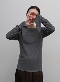 【Et】Slit Sleeve Tops