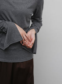 【Et】Slit Sleeve Tops