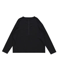 【Et】Oversized Front Hook Long Tee