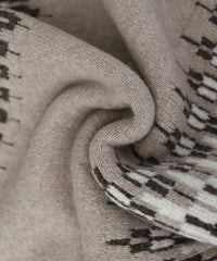 【Et】Wool Blend Nordic Pattern Knit