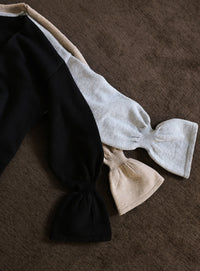 【Et】Deep V-Neck Wool Mix Knit