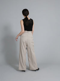 【Et】Mesh Knit Tank Top