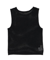 【Et】Mesh Knit Tank Top