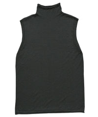 【Et】Mock Neck Sleeveless Knit Tops