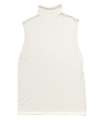 【Et】Mock Neck Sleeveless Knit Tops