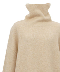 【Et】Wool Blend Loose Turtleneck