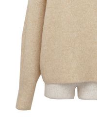 【Et】Wool Blend Loose Turtleneck