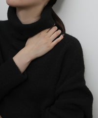 【Et】Wool Blend Loose Turtleneck