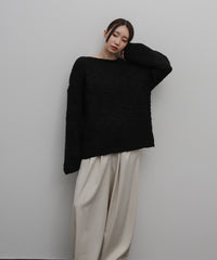 【Et】Slub Yarn Knit