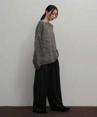 【Et】Slub Yarn Knit