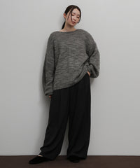 【Et】Slub Yarn Knit