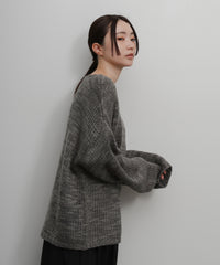 【Et】Slub Yarn Knit