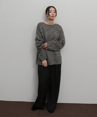 【Et】Slub Yarn Knit