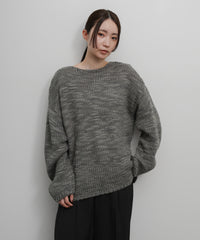 【Et】Slub Yarn Knit