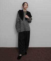 【Et】Slub Yarn Knit