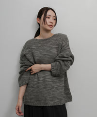 【Et】Slub Yarn Knit
