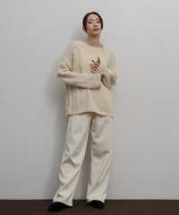 【Et】Slub Yarn Knit