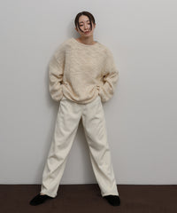 【Et】Slub Yarn Knit
