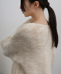 【Et】Slub Yarn Knit