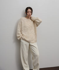 【Et】Slub Yarn Knit