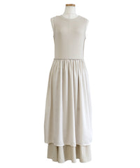 【Et】Rib Knit Docking Onepiece
