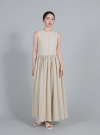 【Et】Rib Knit Docking Onepiece