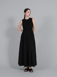 【Et】Rib Knit Docking Onepiece