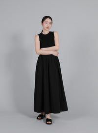 【Et】Rib Knit Docking Onepiece