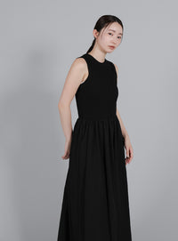 【Et】Rib Knit Docking Onepiece