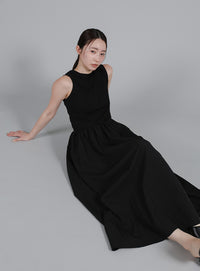 【Et】Rib Knit Docking Onepiece