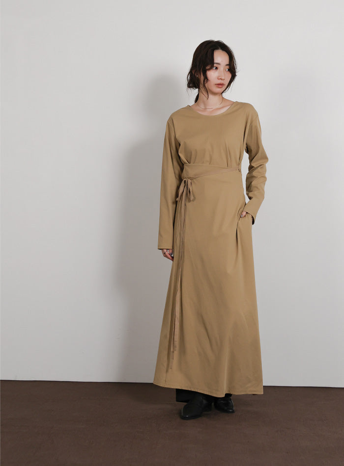 Et】Side Slit Wrap One-piece – SELECT MOCA