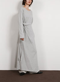 【Et】Side Slit Wrap One-piece
