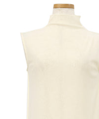 【Et】2Way Sheer Net Mock Neck Onepiece