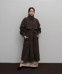 【Et】Light Mossa Long Coat