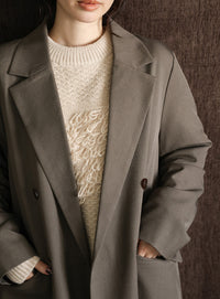 【Et】Double Button Tailored Jacket