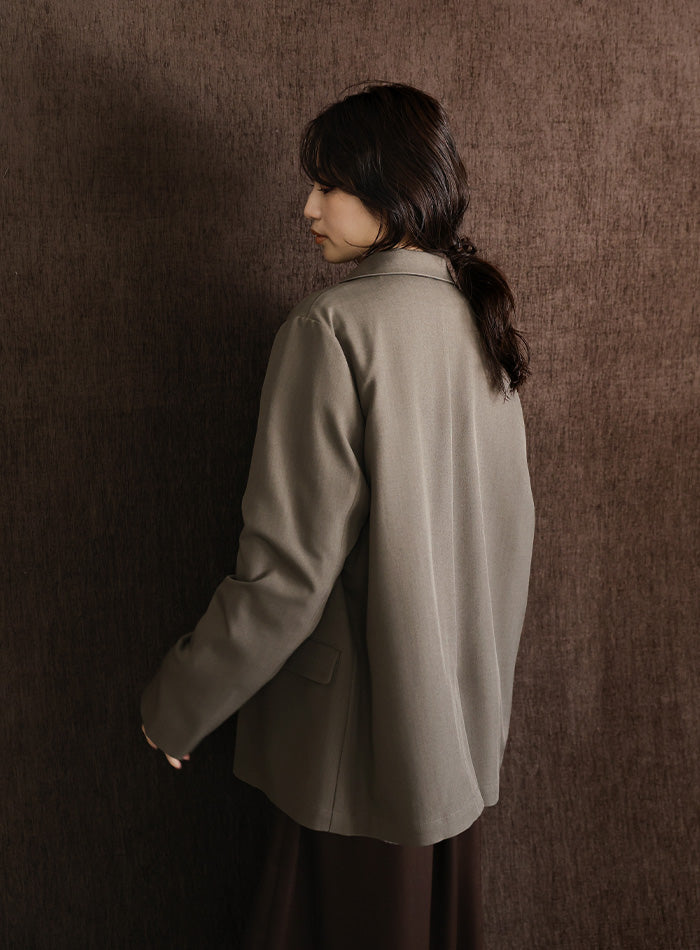 【Et】Double Button Tailored Jacket