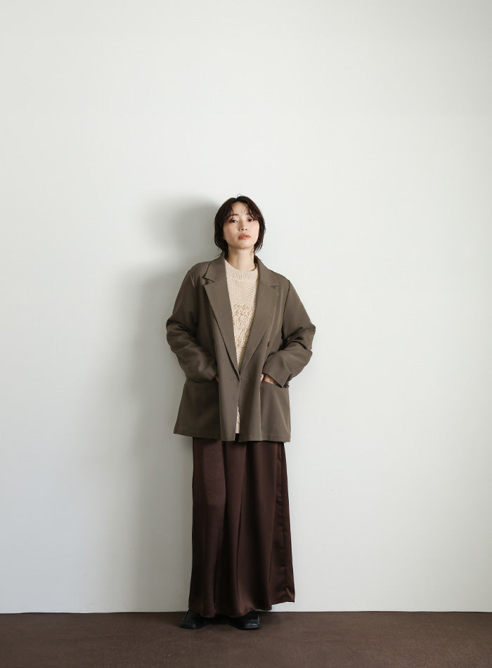 【Et】Double Button Tailored Jacket