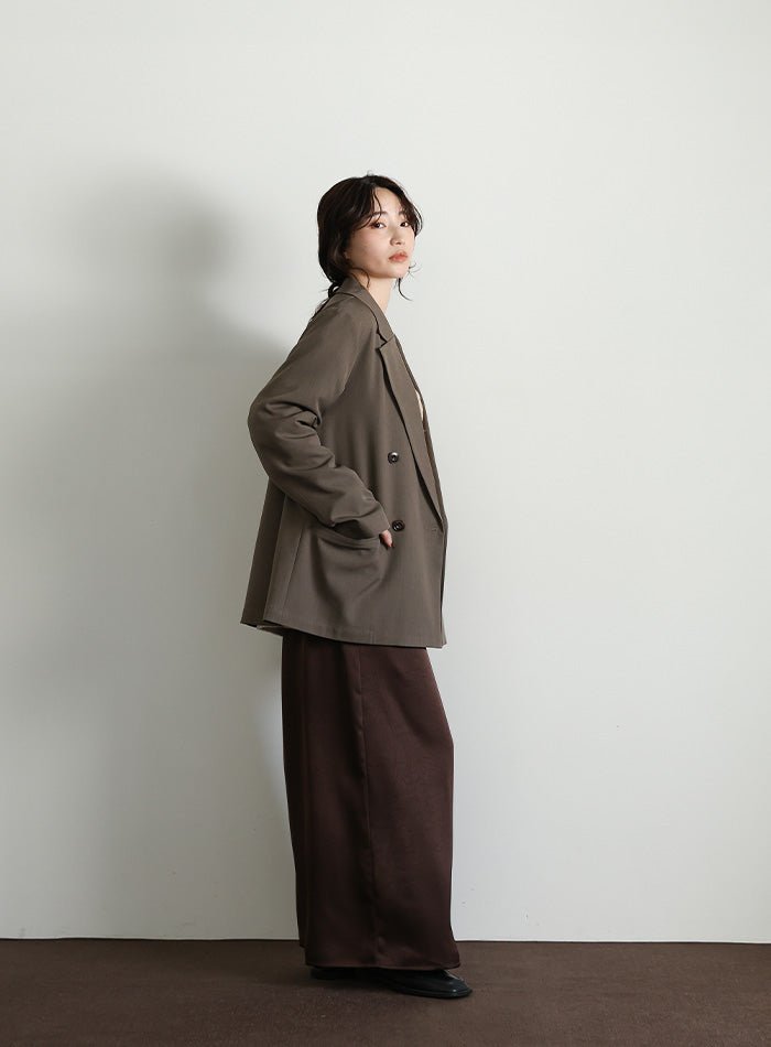 【Et】Double Button Tailored Jacket