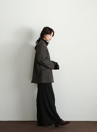 【Et】Double Button Tailored Jacket