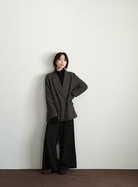 【Et】Double Button Tailored Jacket