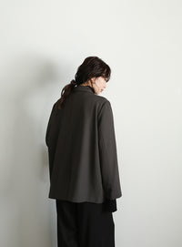 【Et】Double Button Tailored Jacket