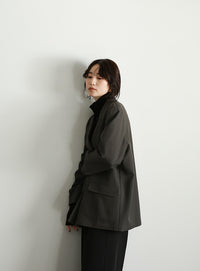 【Et】Double Button Tailored Jacket