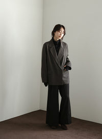 【Et】Double Button Tailored Jacket